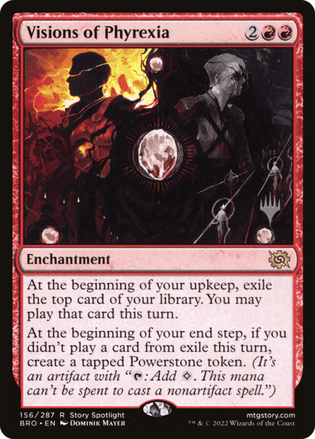 Visions of Phyrexia (156) — The Brothers' War Promos