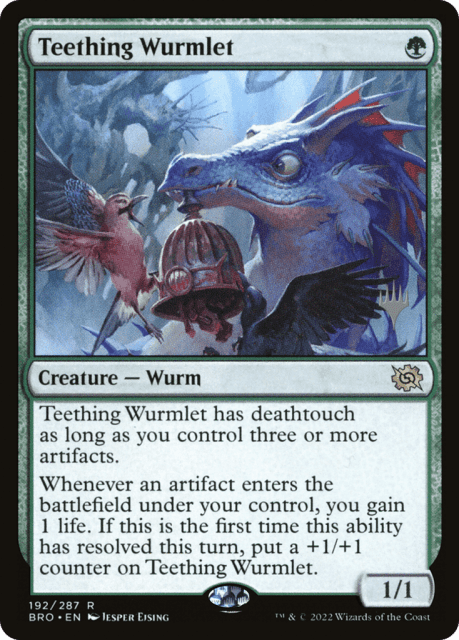 Teething Wurmlet (192) — The Brothers' War Promos