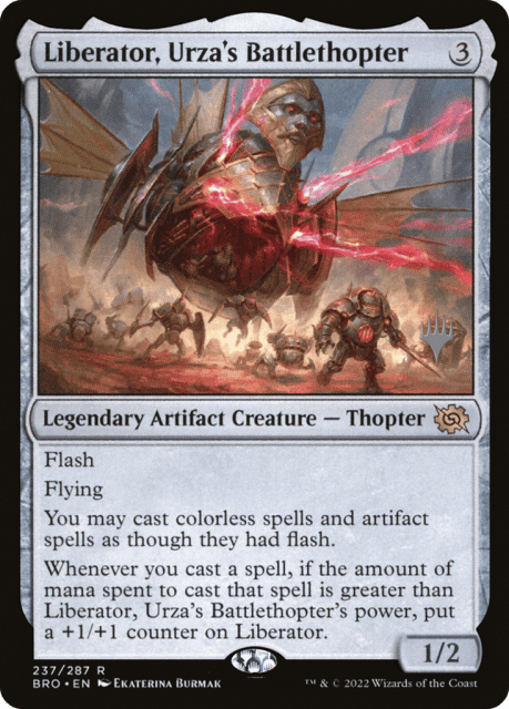 Liberator, Urza's Battlethopter (237) — The Brothers' War Promos