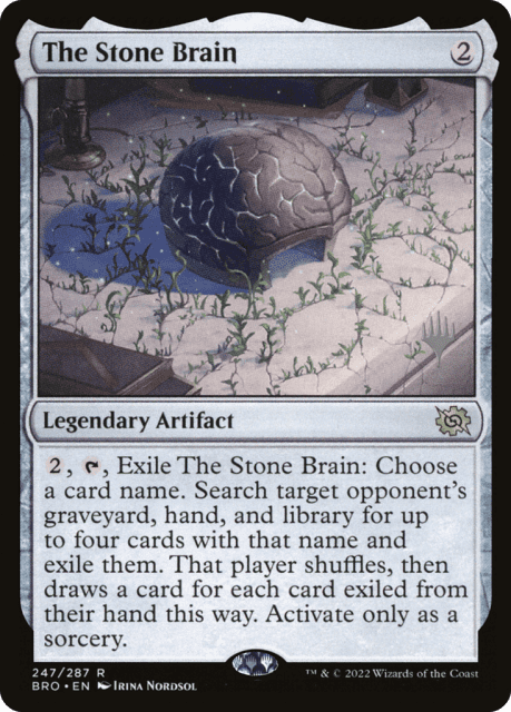 The Stone Brain (247) — The Brothers' War Promos