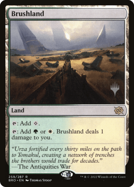 Brushland (259) — The Brothers' War Promos