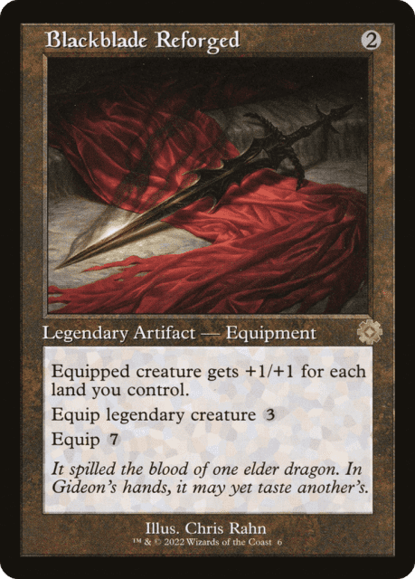 Blackblade Reforged (6) — The Brothers' War Retro Artifacts