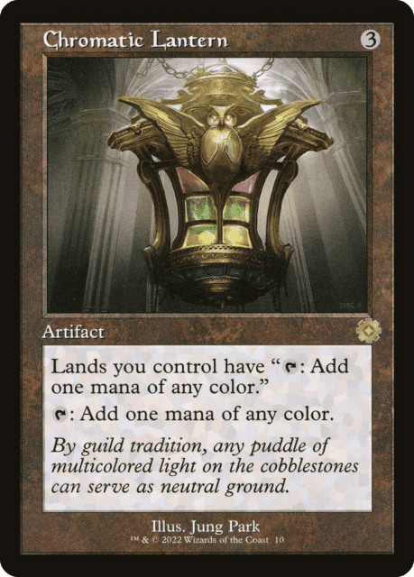 Chromatic Lantern (10) — The Brothers' War Retro Artifacts