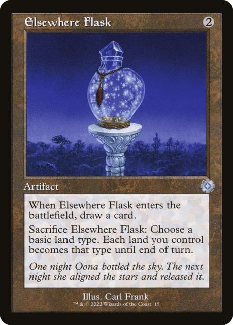 Elsewhere Flask (15) — The Brothers' War Retro Artifacts