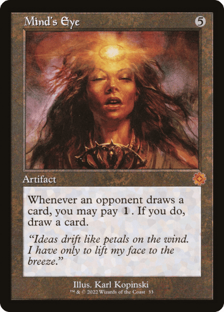 Mind's Eye (33) — The Brothers' War Retro Artifacts