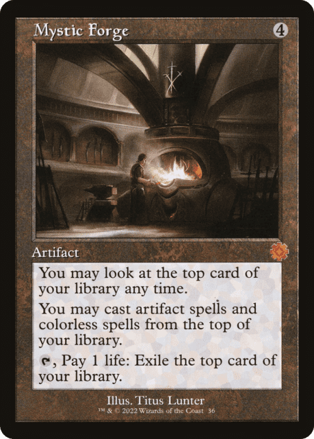 Mystic Forge (36) — The Brothers' War Retro Artifacts