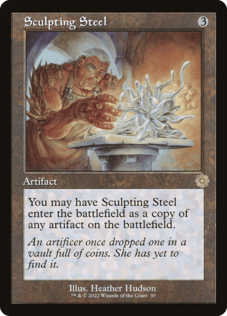 Sculpting Steel (50) — The Brothers' War Retro Artifacts