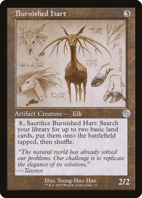 Burnished Hart (71) — The Brothers' War Retro Artifacts