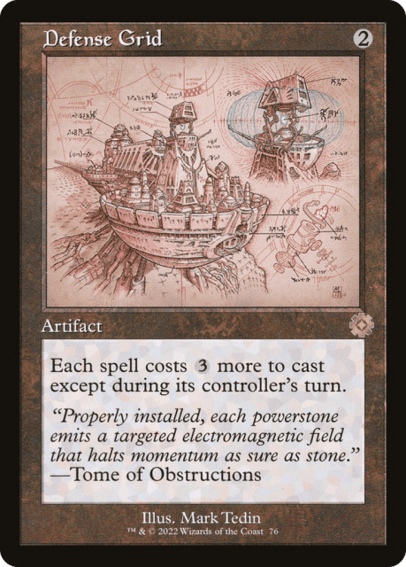 Defense Grid (76) — The Brothers' War Retro Artifacts