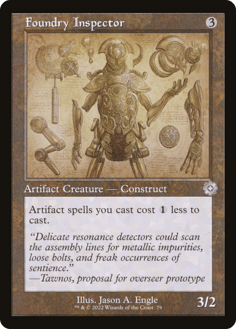 Foundry Inspector (79) — The Brothers' War Retro Artifacts