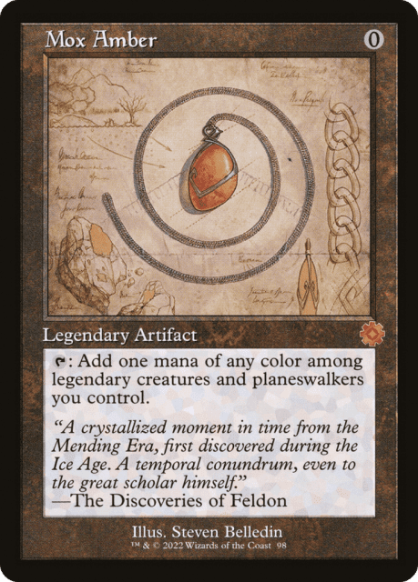Mox Amber (98) — The Brothers' War Retro Artifacts