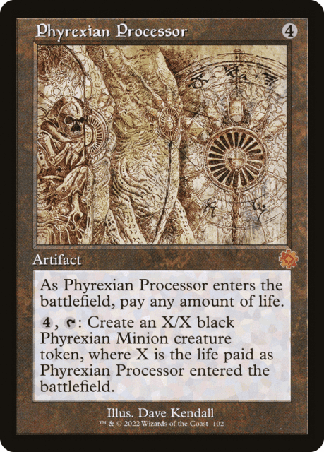 Phyrexian Processor (102) — The Brothers' War Retro Artifacts