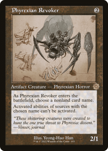 Phyrexian Revoker (103) — The Brothers' War Retro Artifacts