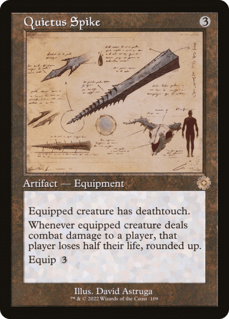 Quietus Spike (109) — The Brothers' War Retro Artifacts