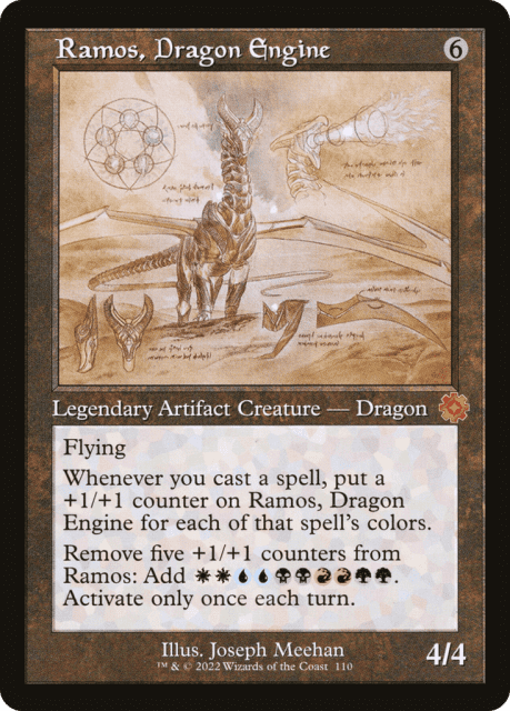 Ramos, Dragon Engine (110) — The Brothers' War Retro Artifacts