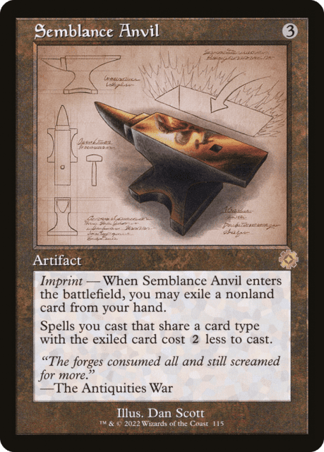 Semblance Anvil (115) — The Brothers' War Retro Artifacts