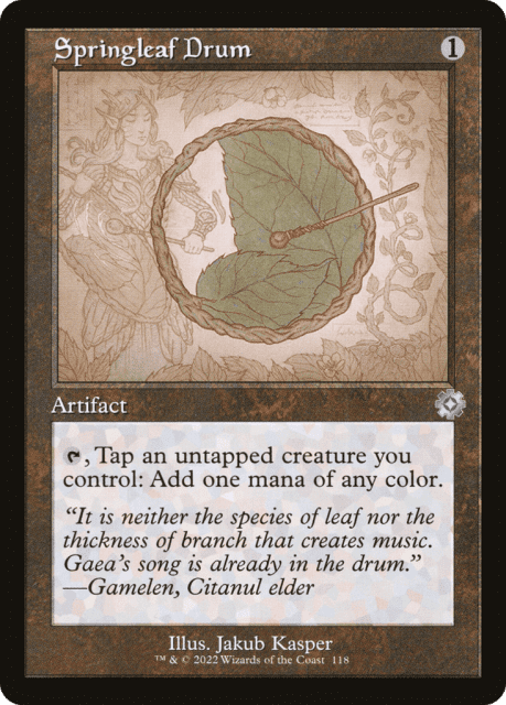 Springleaf Drum (118) — The Brothers' War Retro Artifacts