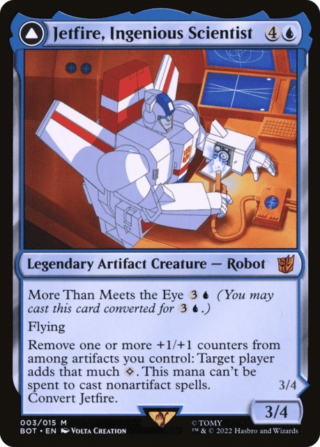Jetfire, Ingenious Scientist // Jetfire, Air Guardian (3) — Transformers