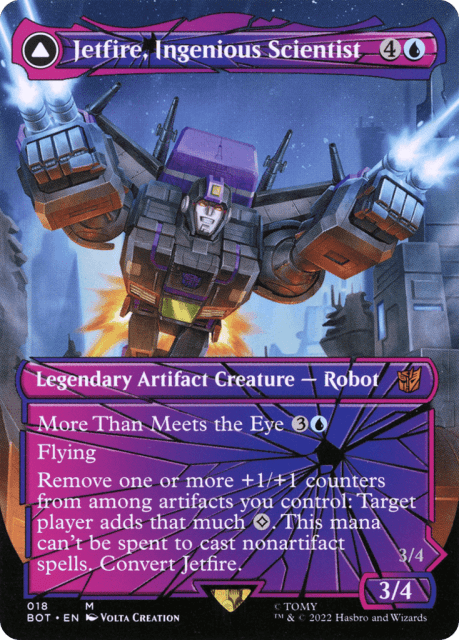 Jetfire, Ingenious Scientist // Jetfire, Air Guardian (18) — Transformers