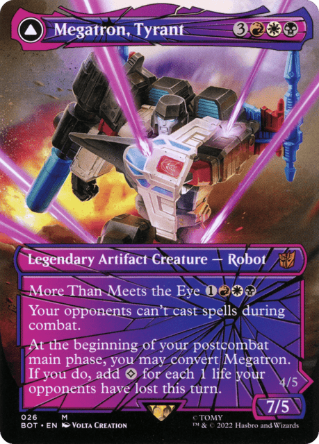 Megatron, Tyrant // Megatron, Destructive Force (26) — Transformers