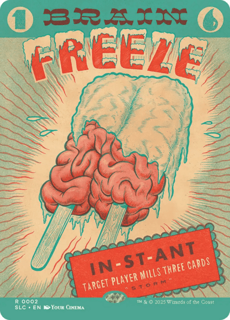 Brain Freeze (2) — Secret Lair 30th Anniversary Countdown Kit