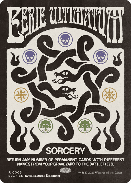 Eerie Ultimatum (5) — Secret Lair 30th Anniversary Countdown Kit