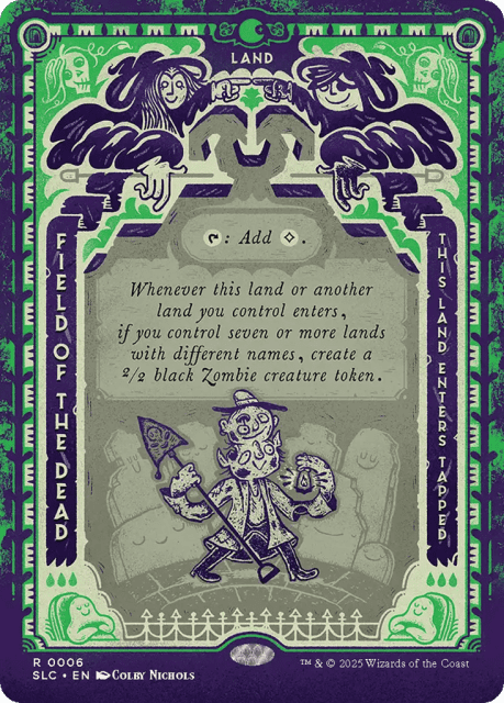 Field of the Dead (6) — Secret Lair 30th Anniversary Countdown Kit