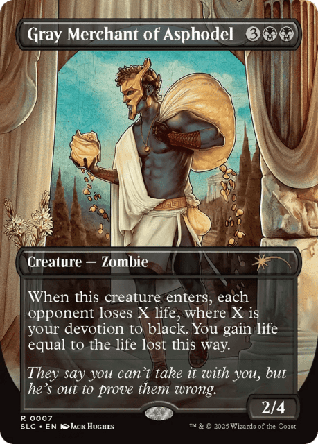 Gray Merchant of Asphodel (7) — Secret Lair 30th Anniversary Countdown Kit