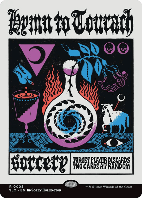 Hymn to Tourach (8) — Secret Lair 30th Anniversary Countdown Kit