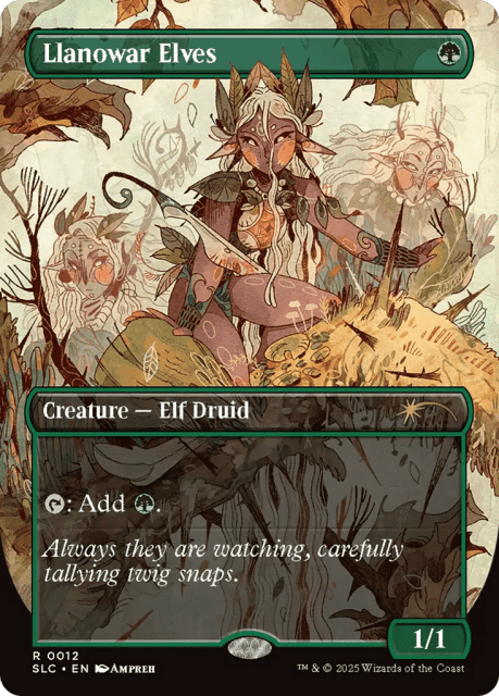Llanowar Elves (12) — Secret Lair 30th Anniversary Countdown Kit