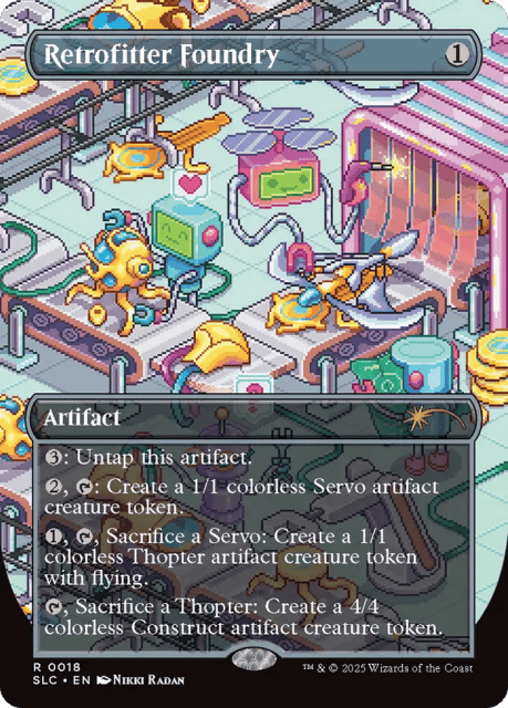 Retrofitter Foundry (18) — Secret Lair 30th Anniversary Countdown Kit
