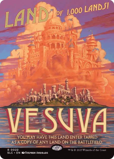 Vesuva (22) — Secret Lair 30th Anniversary Countdown Kit