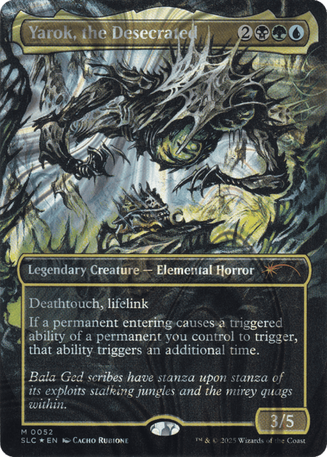 Yarok, the Desecrated (52) — Secret Lair 30th Anniversary Countdown Kit