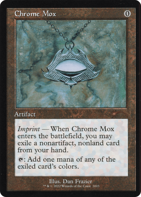 Chrome Mox (2003) — Secret Lair 30th Anniversary Countdown Kit