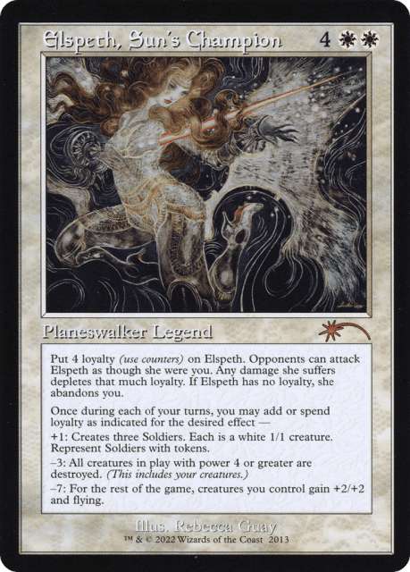 Elspeth, Sun's Champion (2013) — Secret Lair 30th Anniversary Countdown Kit