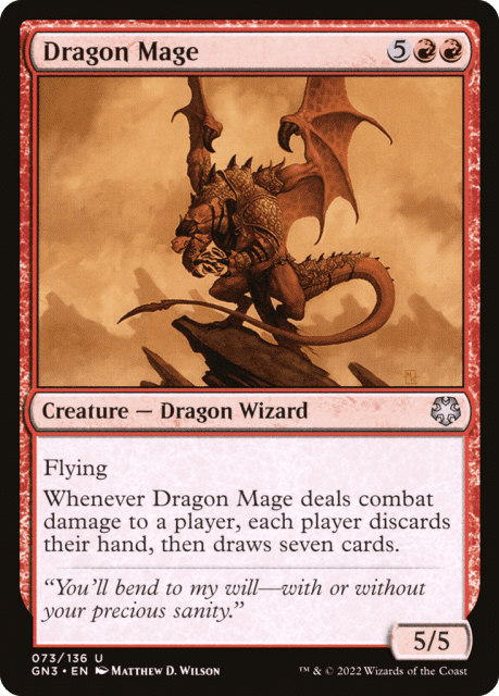 Dragon Mage (73) — Game Night: Free-for-All