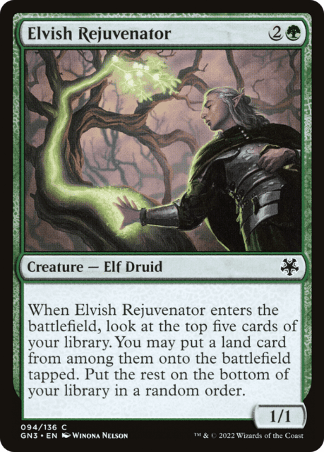 Elvish Rejuvenator (94) — Game Night: Free-for-All