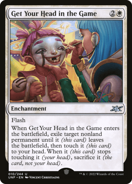 Get Your Head in the Game (10) — Unfinity