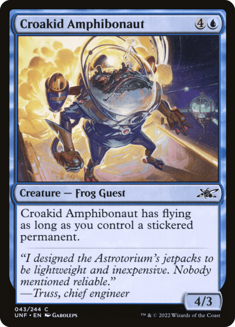 Croakid Amphibonaut (43) — Unfinity