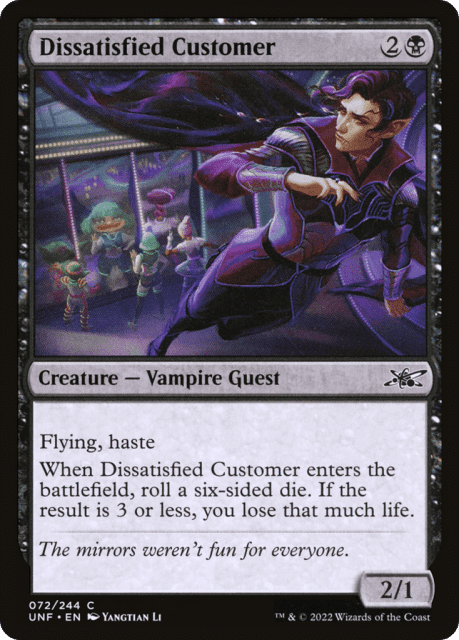 Dissatisfied Customer (72) — Unfinity
