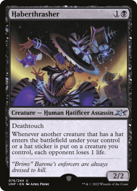Haberthrasher (76) — Unfinity