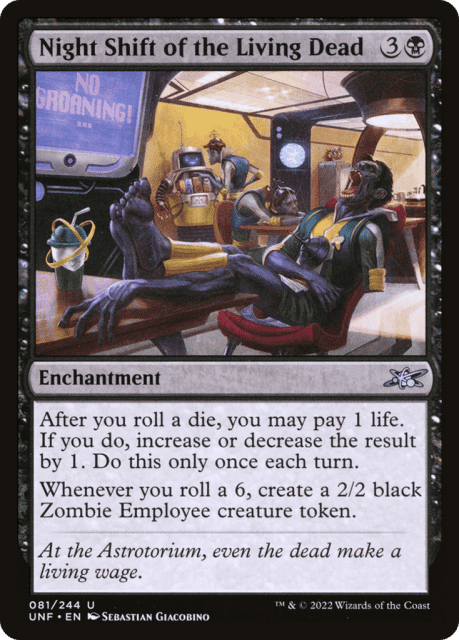 Night Shift of the Living Dead (81) — Unfinity