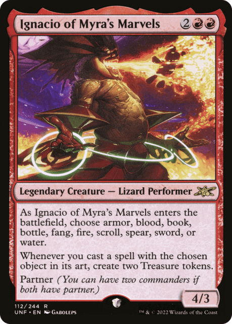 Ignacio of Myra's Marvels (112) — Unfinity