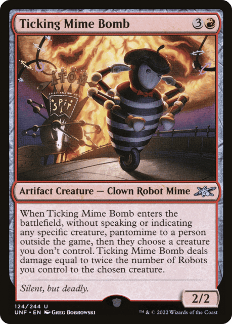 Ticking Mime Bomb (124) — Unfinity