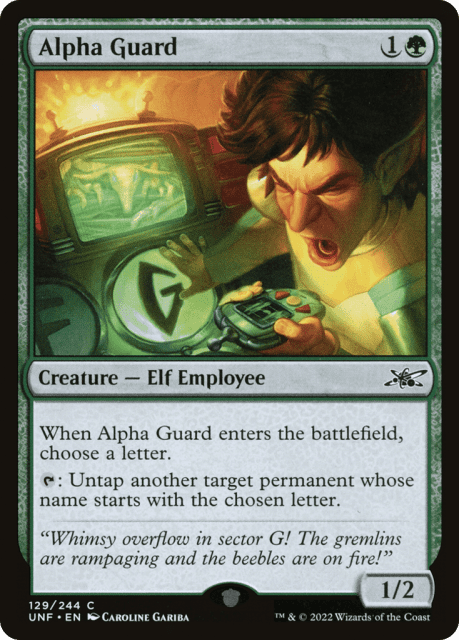 Alpha Guard (129) — Unfinity
