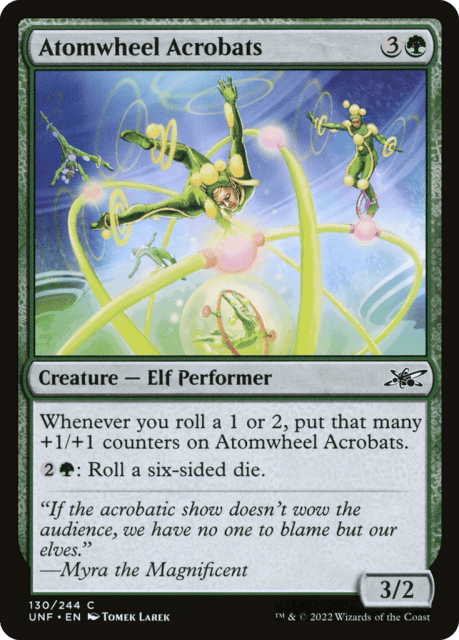 Atomwheel Acrobats (130) — Unfinity