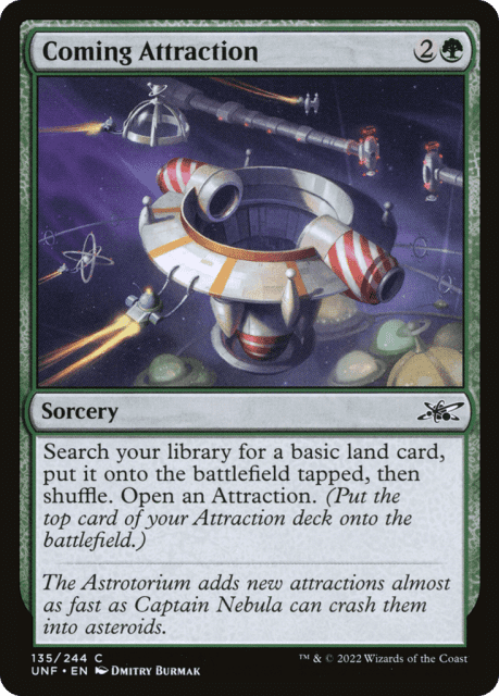 Coming Attraction (135) — Unfinity