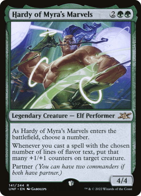Hardy of Myra's Marvels (141) — Unfinity