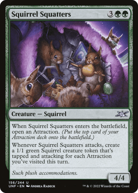 Squirrel Squatters (156) — Unfinity