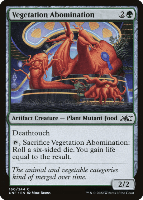 Vegetation Abomination (160) — Unfinity